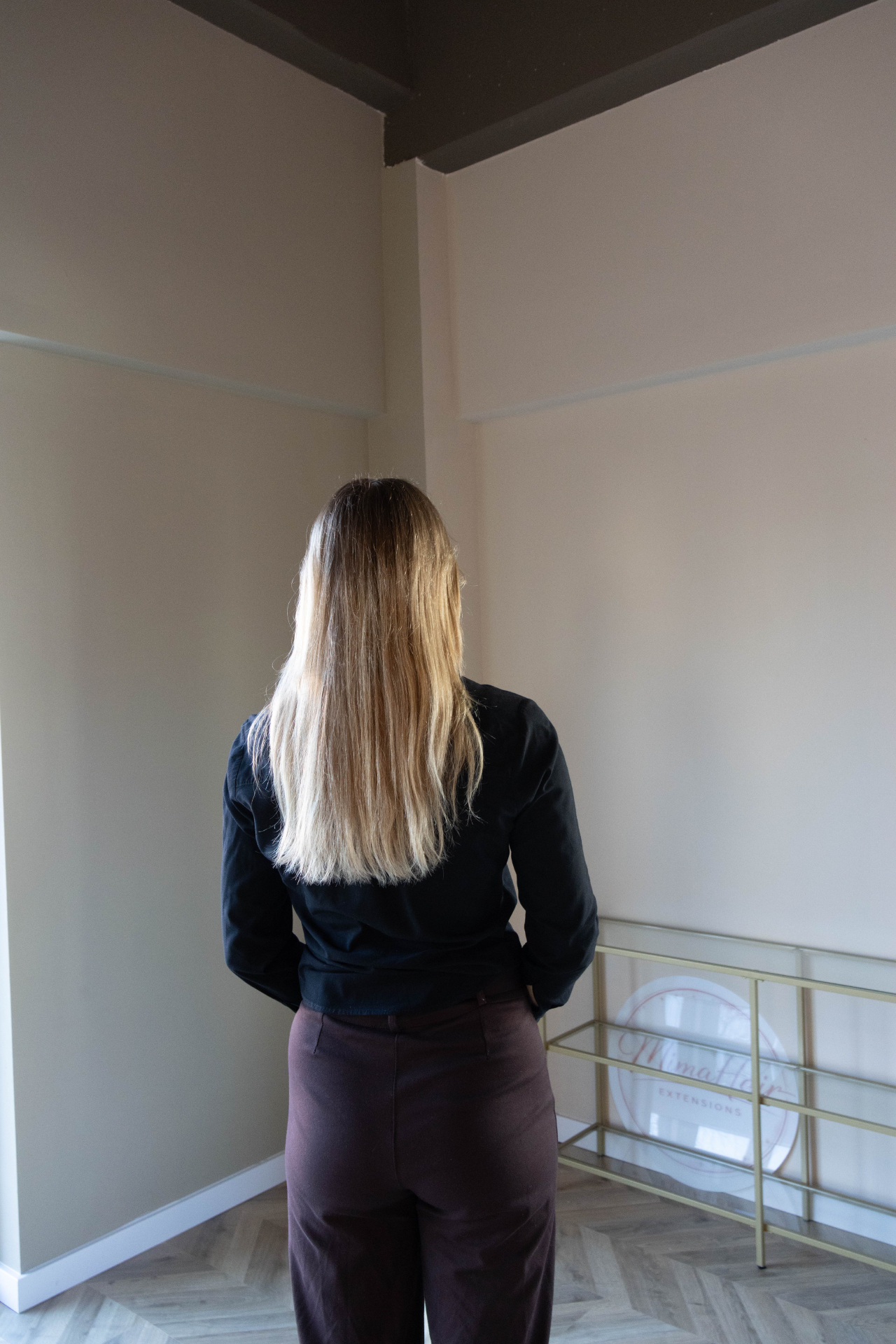 Blonde transformatie — voor